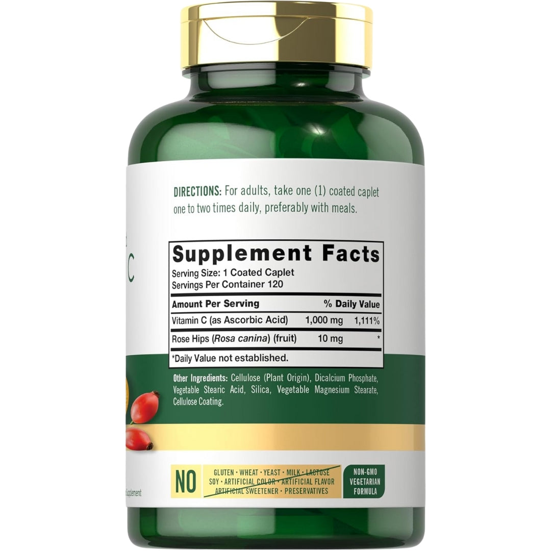 Vitamina C 1000 Mg 120 Und Carlyle