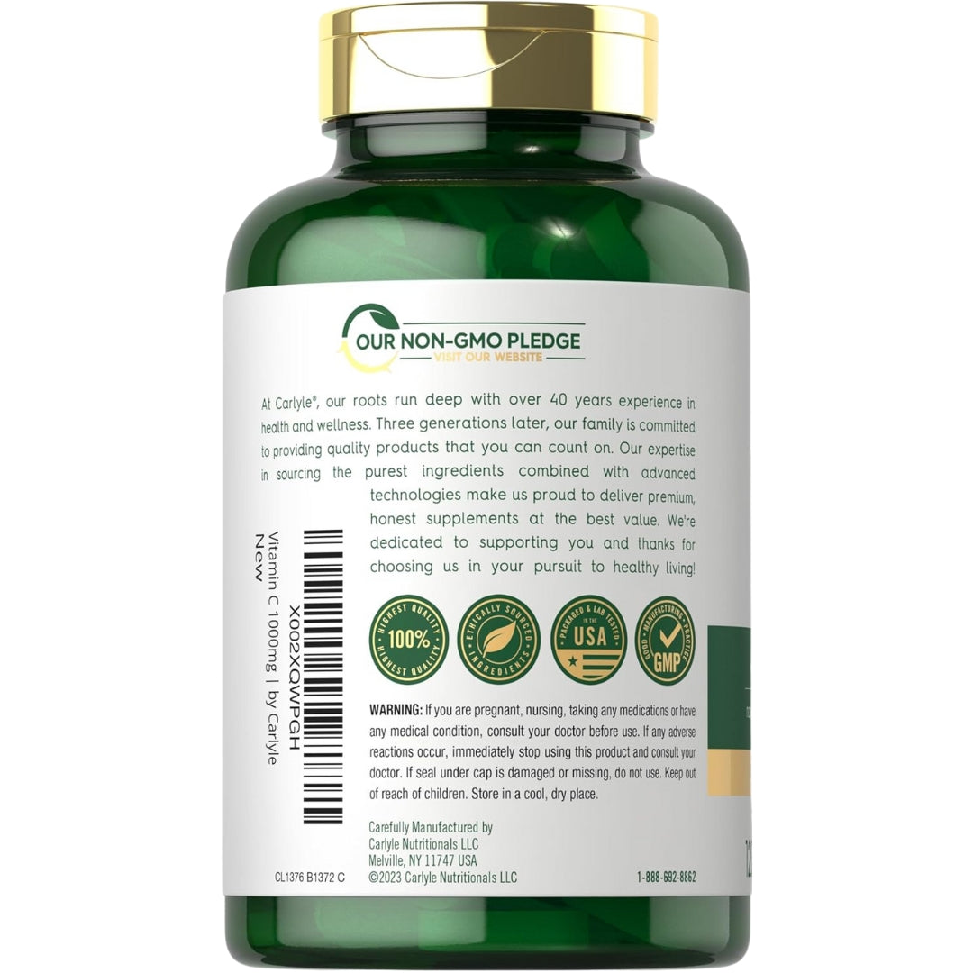 Vitamina C 1000 Mg 120 Und Carlyle