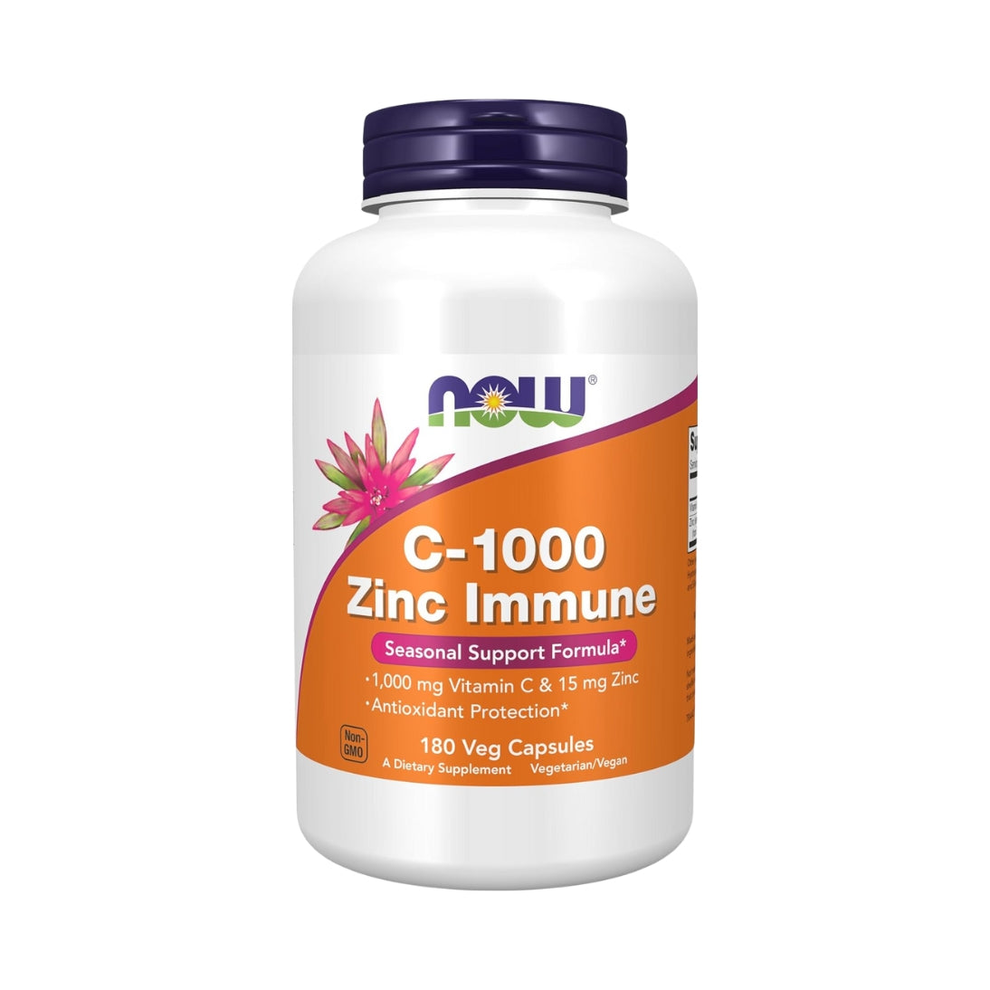 C 1000 Zinc Immune Capsulas 1000 Mg Now