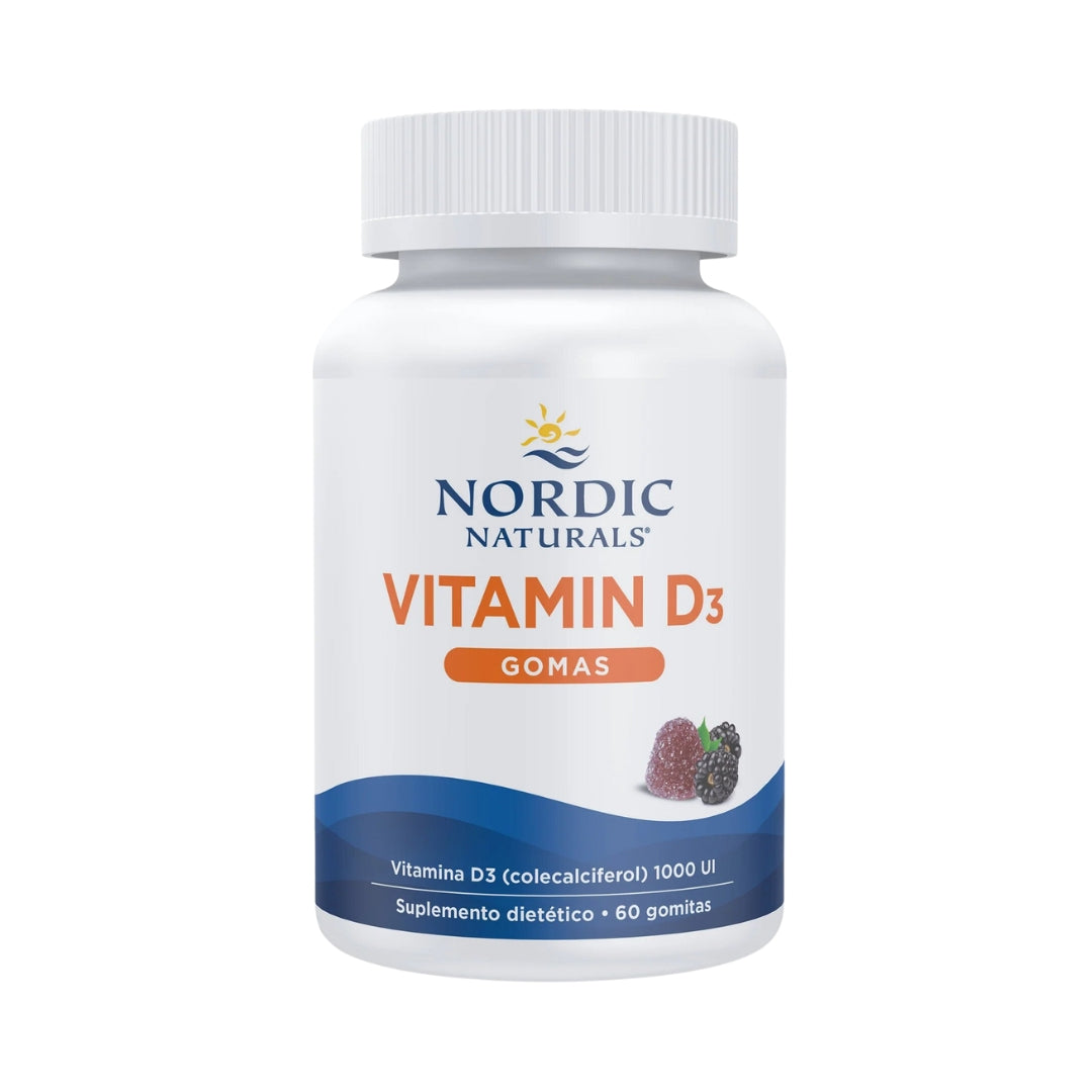 Vitamina D3 Gummies 60 Gomitas Nordic Naturals