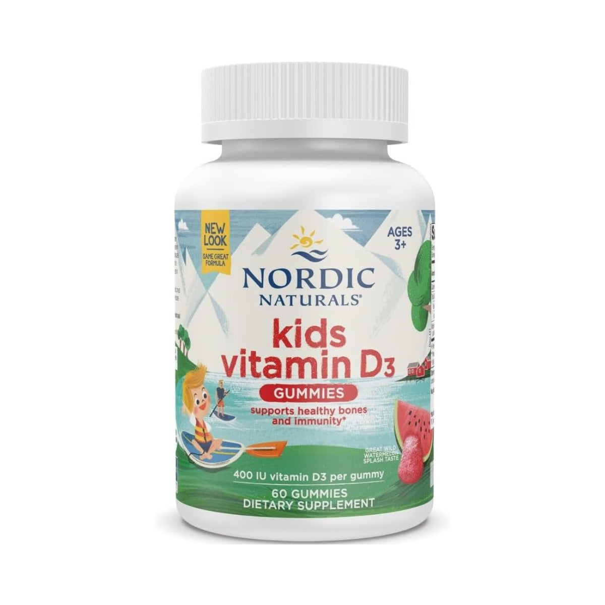 Vitamina D3 Kids Gummies 60 Gomitas Nordic Naturals