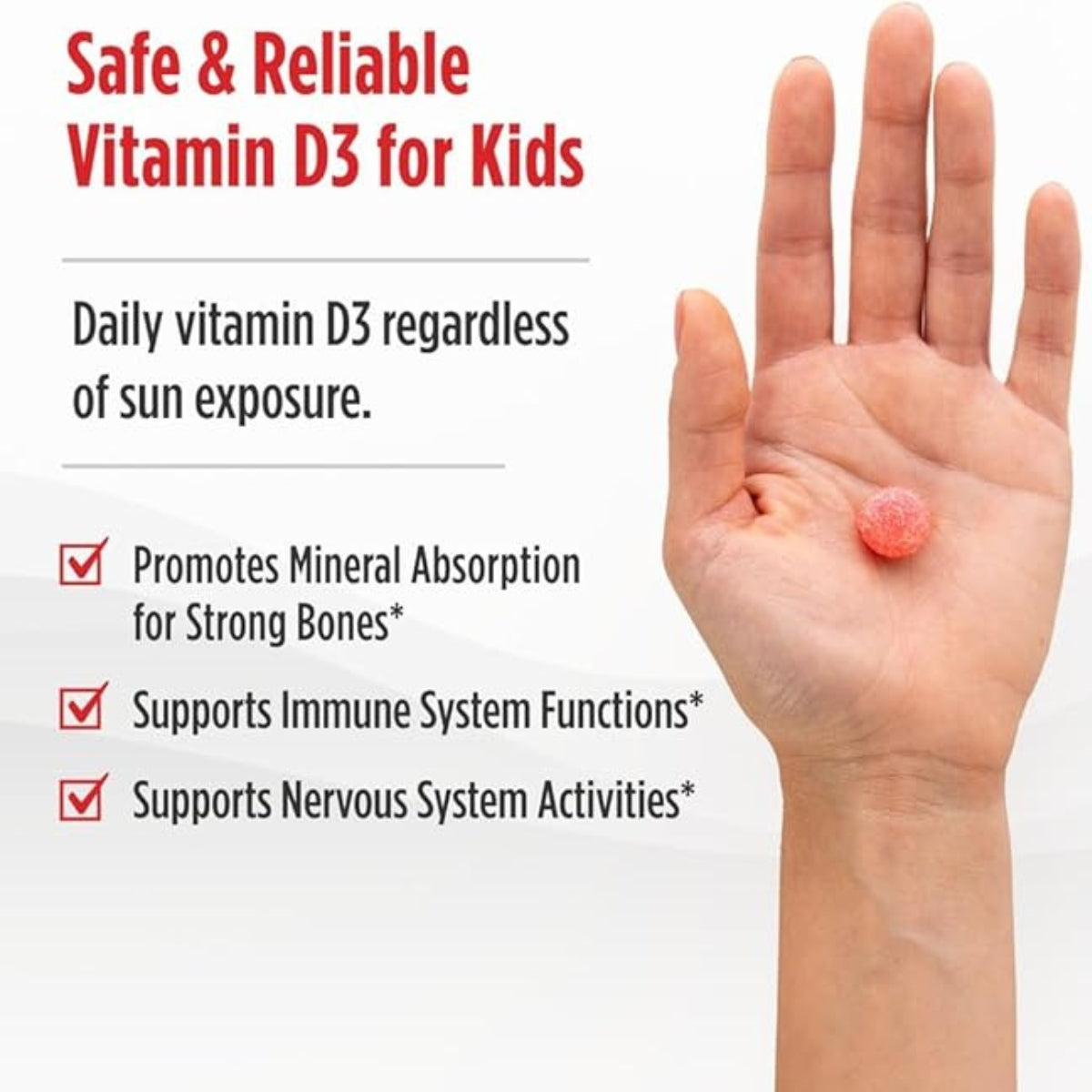 Vitamina D3 Kids Gummies 60 Gomitas Nordic Naturals