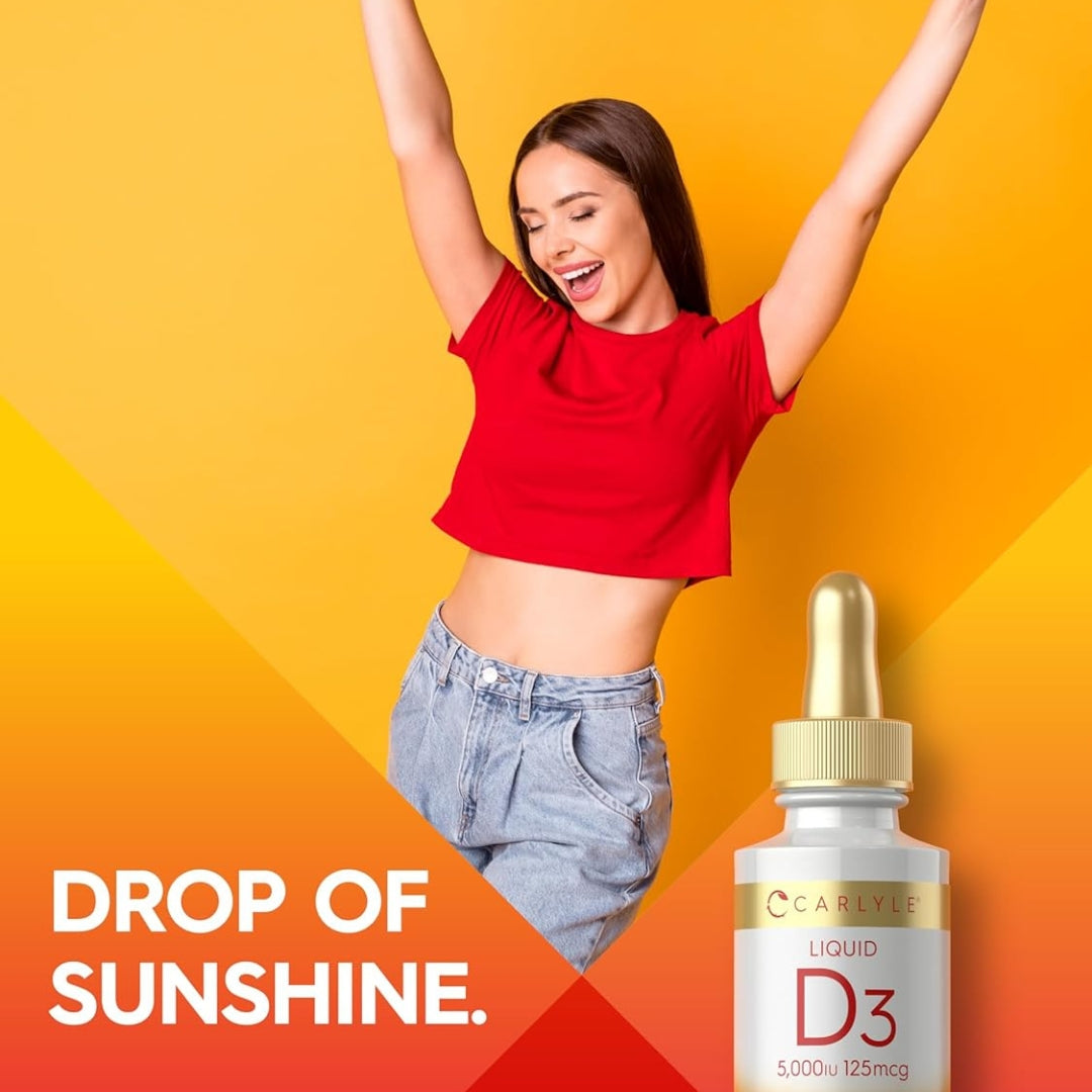 Vitamina D3 Liquida 5000 IU 59 Ml Carlyle