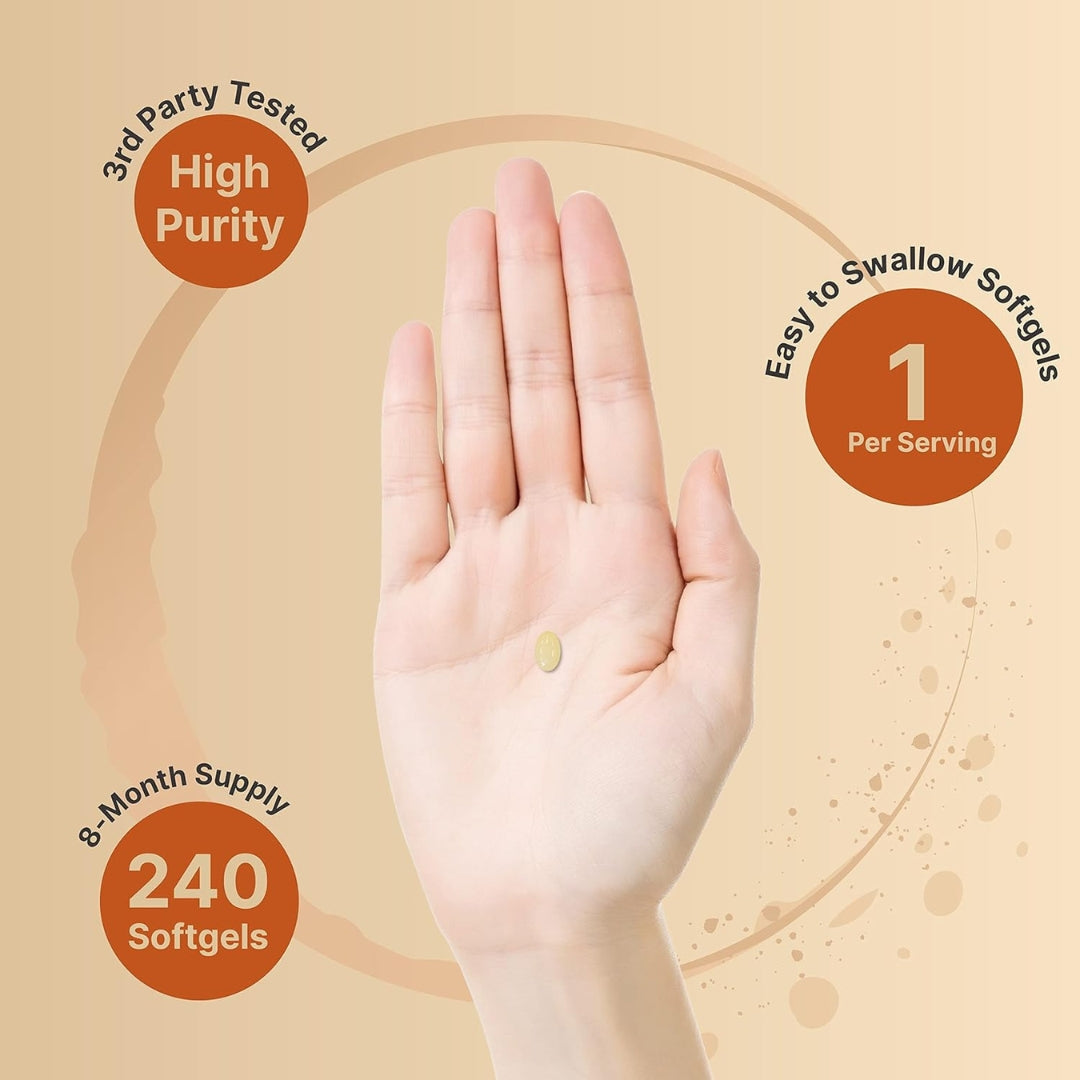 Vitamina D3 Mas K2 5000 IU 240 Capsulas Naturebell