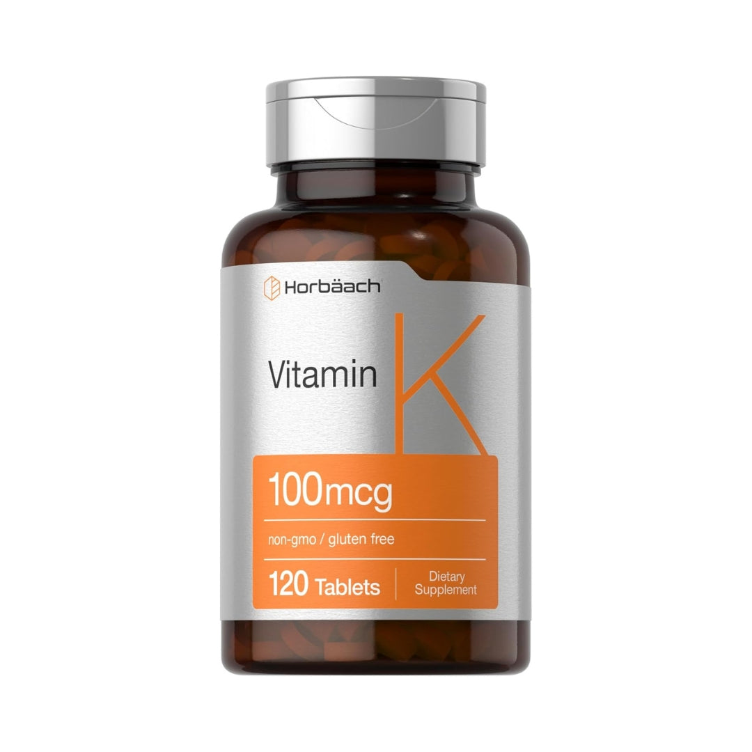 Vitamina K 100 Mcg 120 Tabletas Horbaach