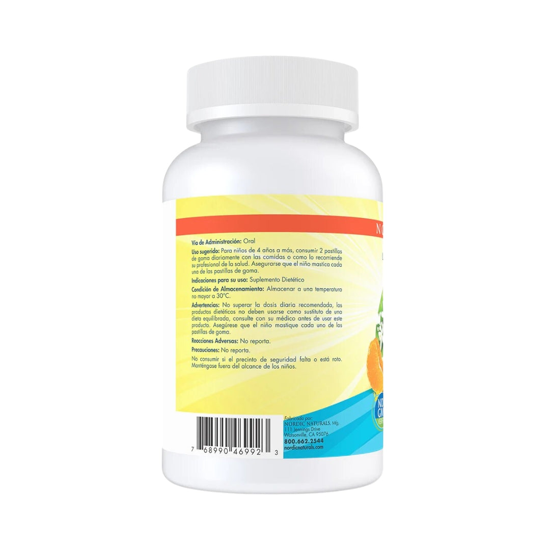 Vitamina C Gummies 120 Und Nordic Naturals