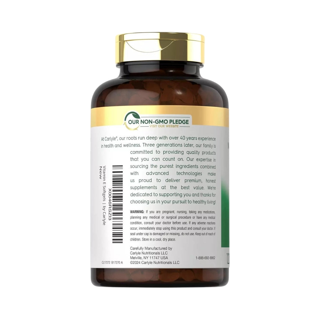 Vitamina E Plus 1000Iu 120 Softgelt Carlyle