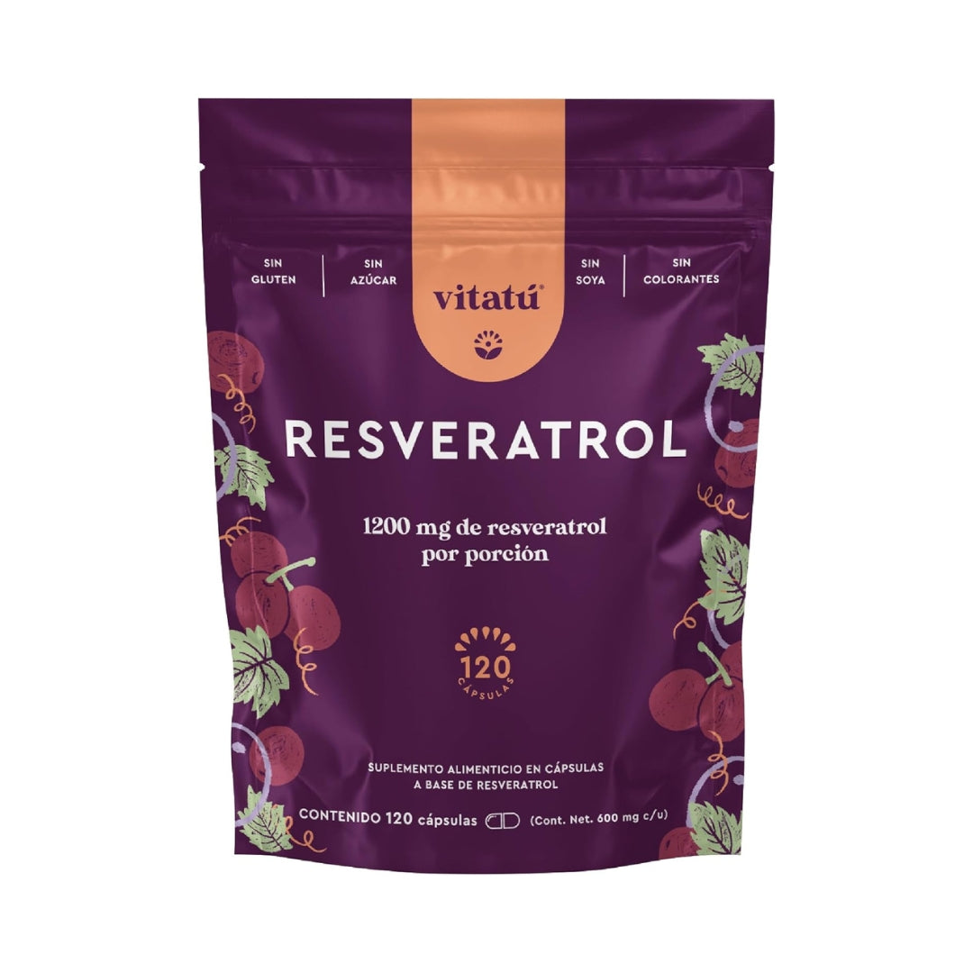 Resveratrol 1200 Mg 120 capsulas Vitatu
