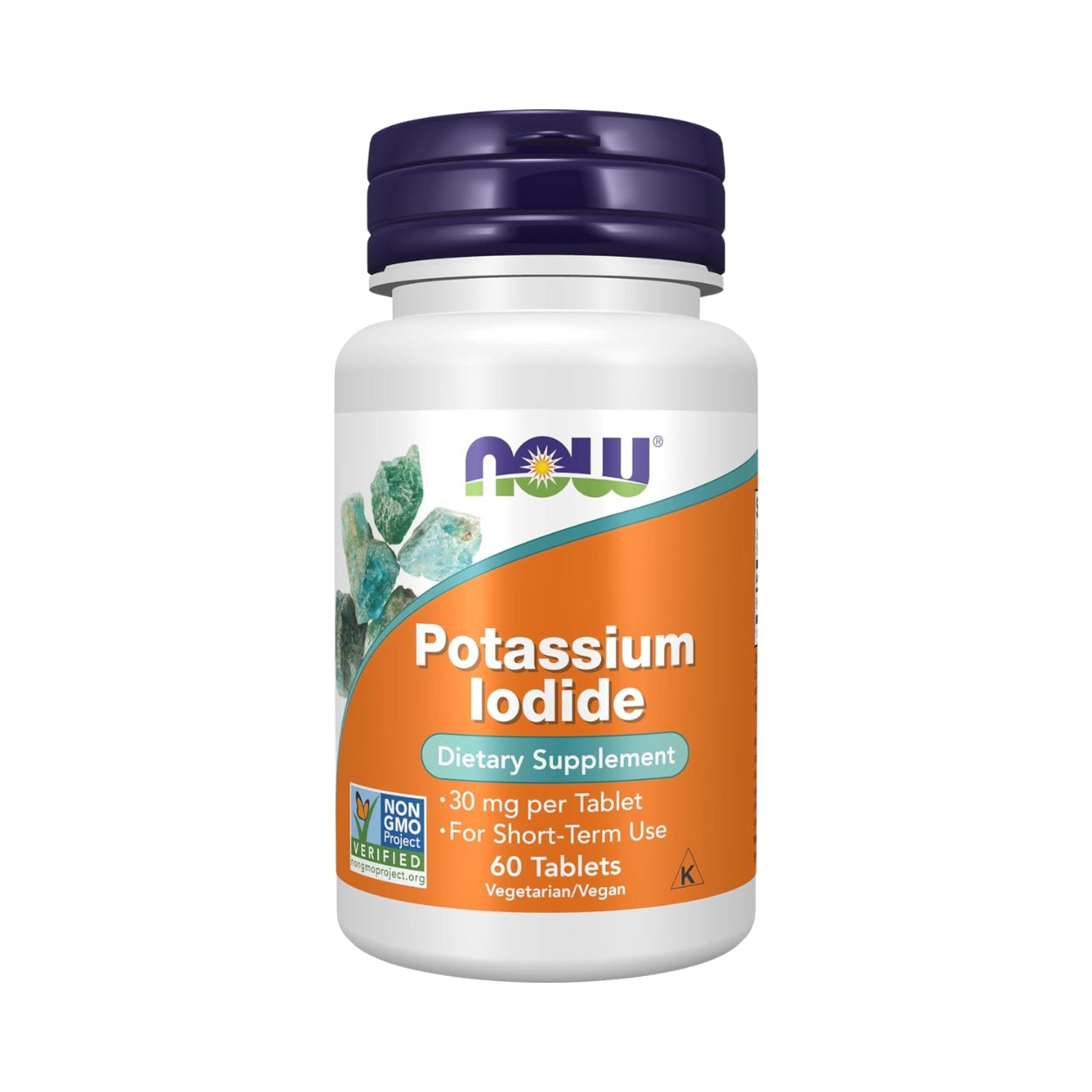 Yoduro De Potasio 30 Mg 60 Tabletas Now