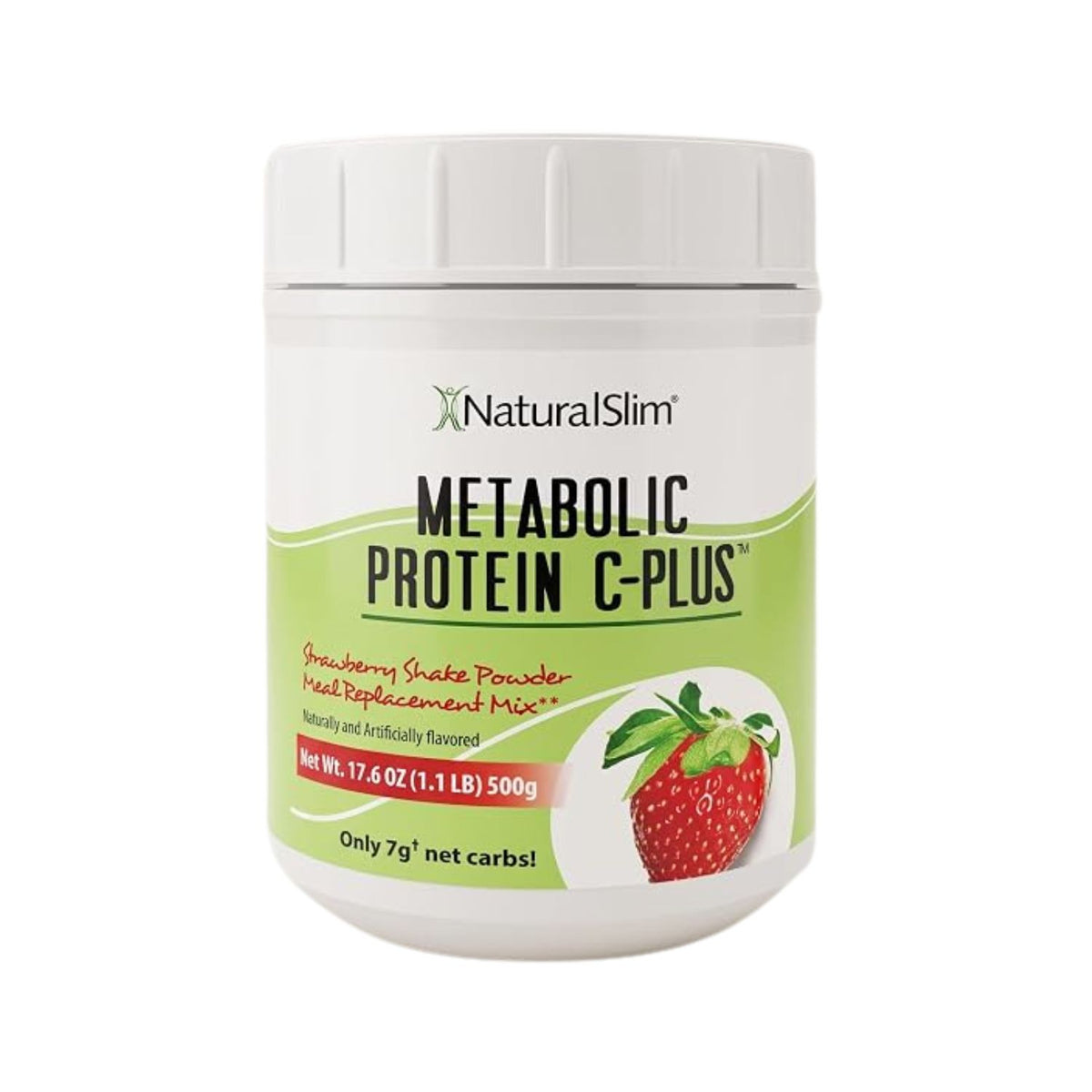 Metabolic Protein Colageno Fresa 500 Gr Natural Slim