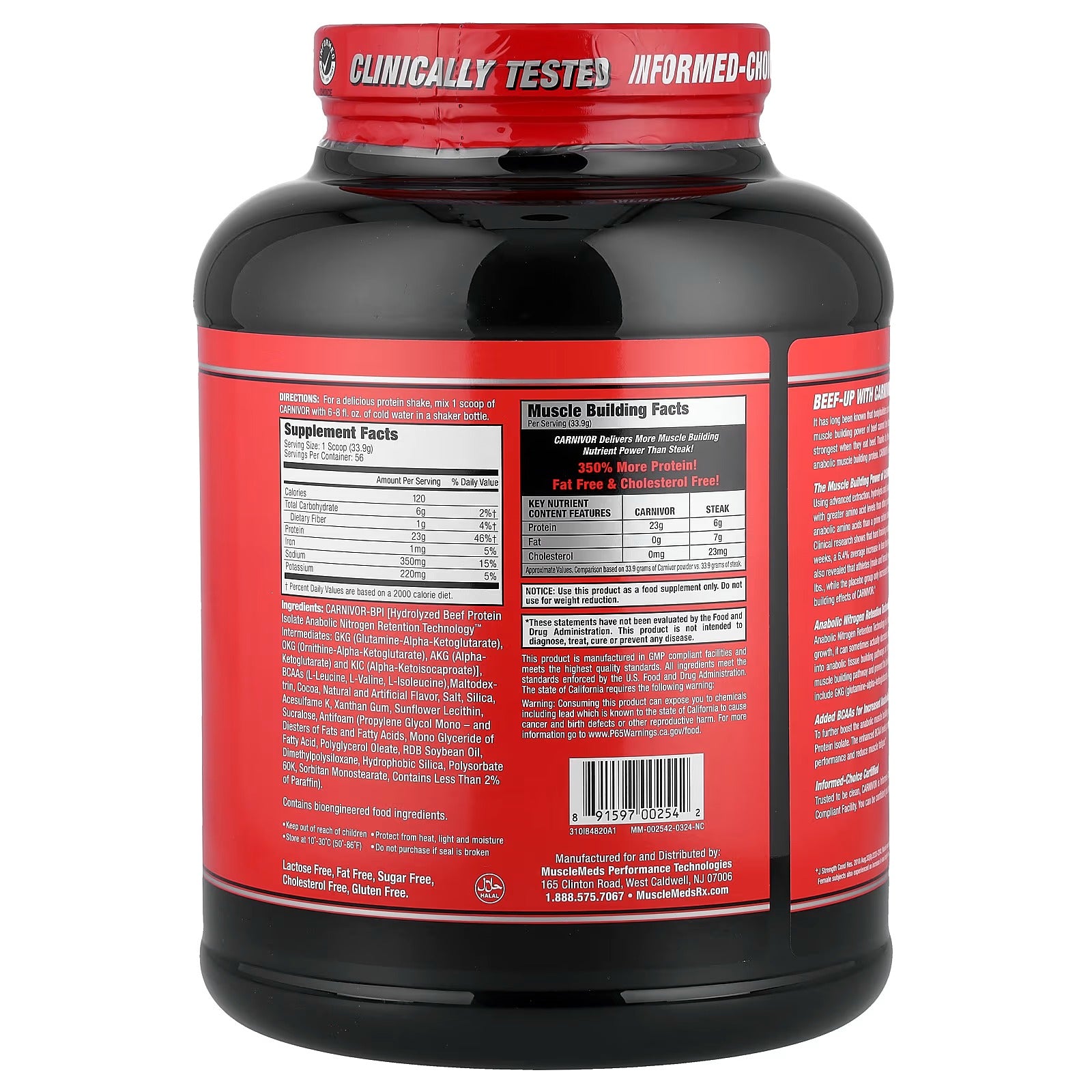 Proteina Carnivor 4.19Lb Musclemeds
