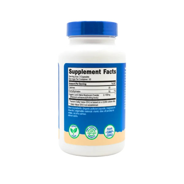 Melena De Leon 90 Capsulas Nutricost