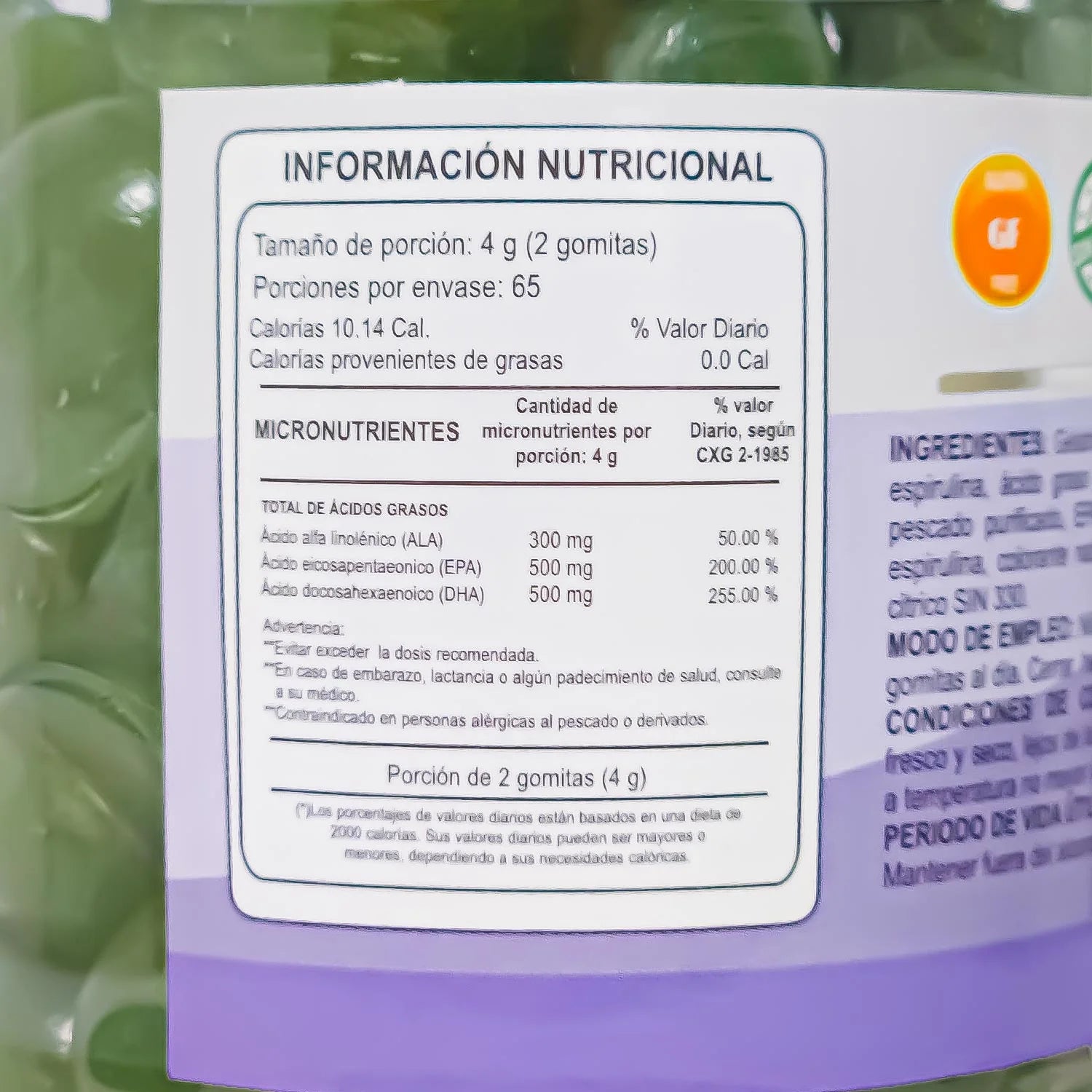 Omega 3 130 Gomitas Gonmi